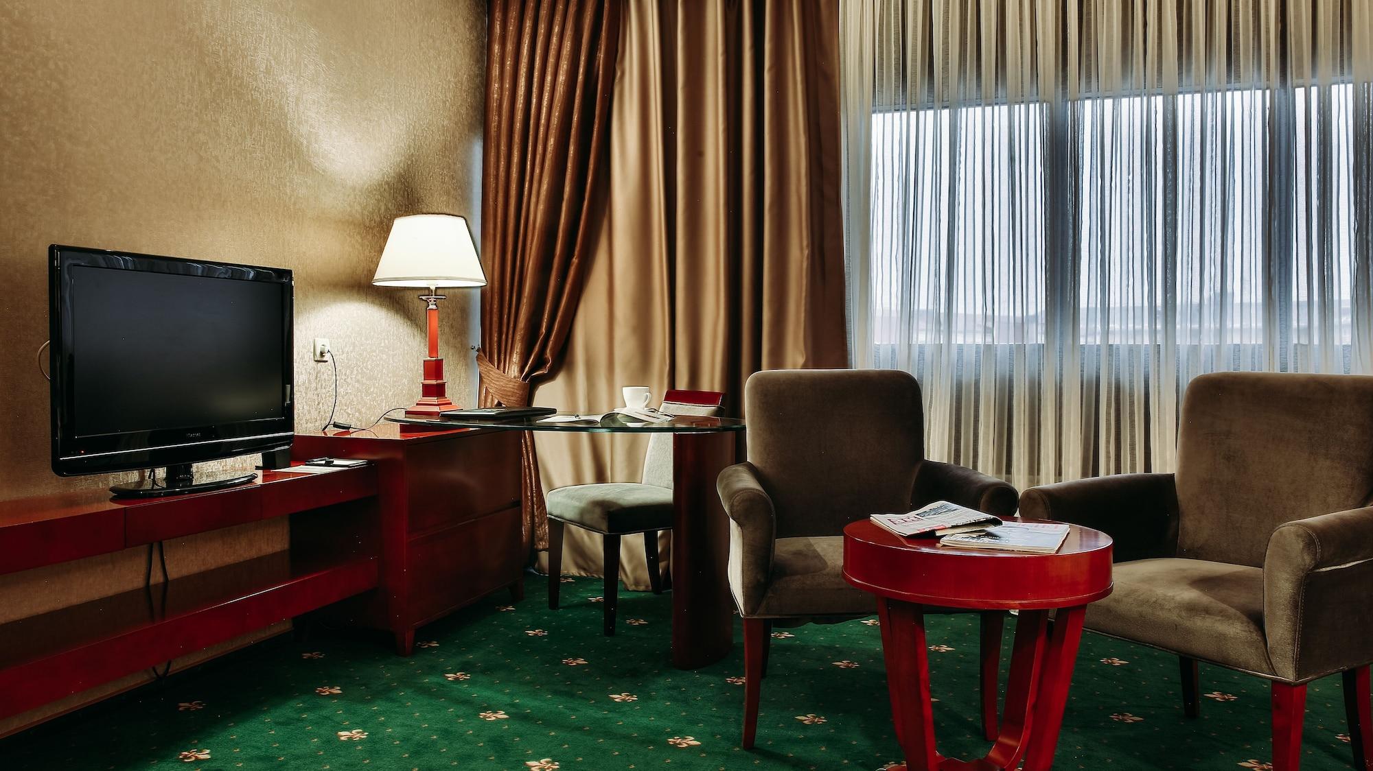 Goldman Empire Hotell Astana Exteriör bild